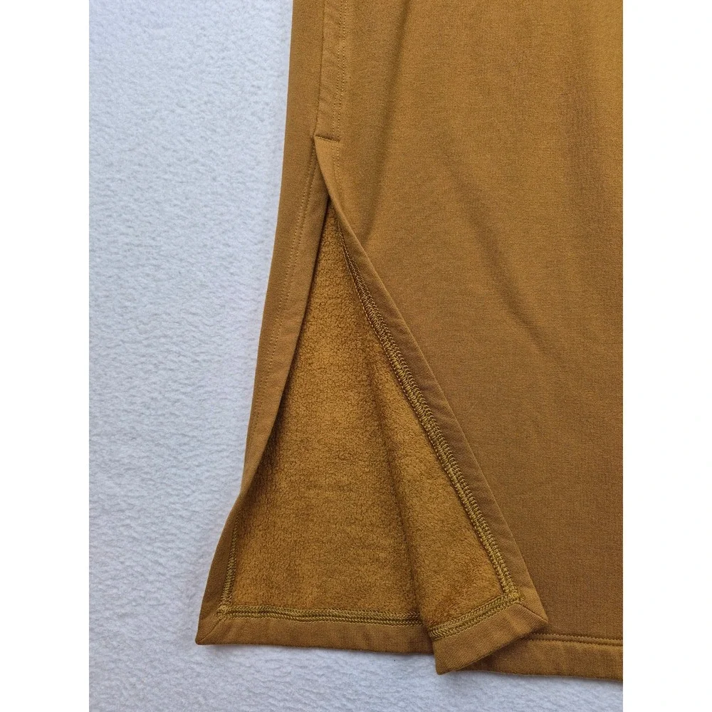 Lululemon Bound to Bliss Softstreme Maxi Skirt Size 6 Khaki Brown Side Slits